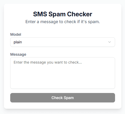Spam Checker - 1