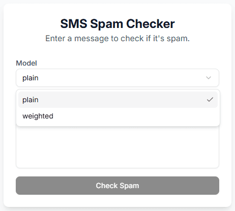 Spam Checker - 2